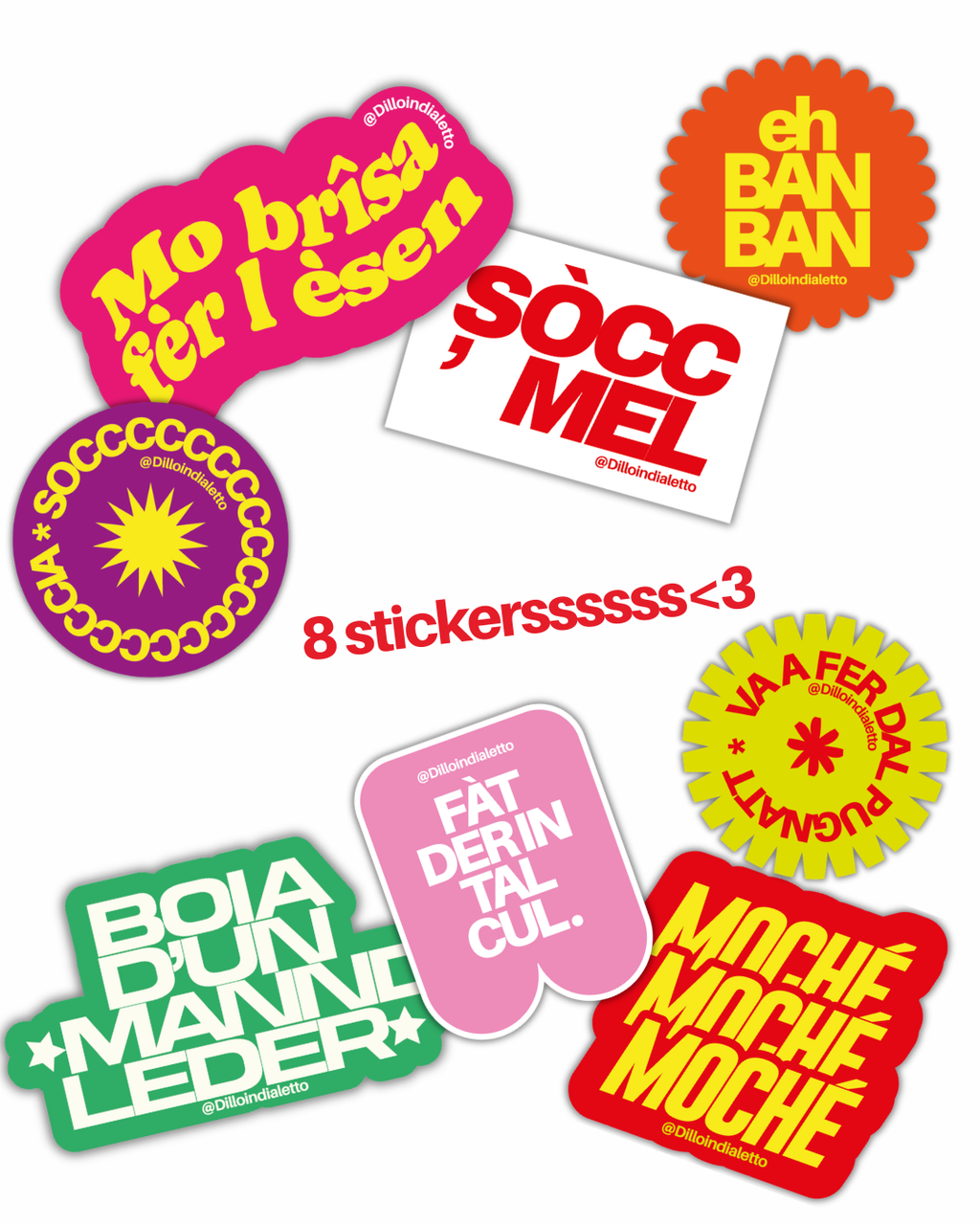 Pacco Sticker Bologna