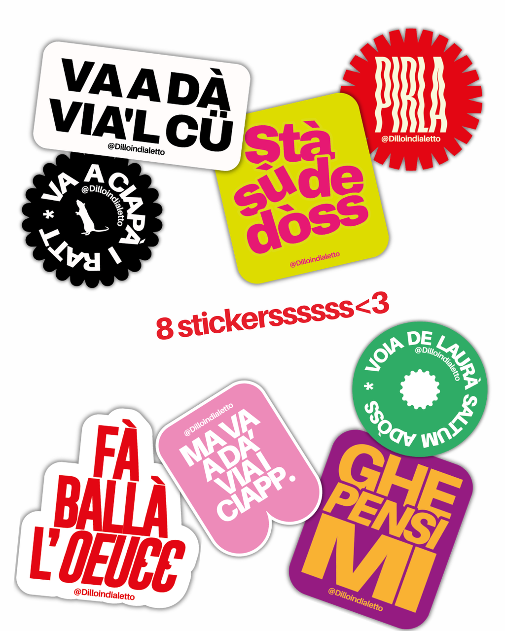 Pacco Sticker Milano