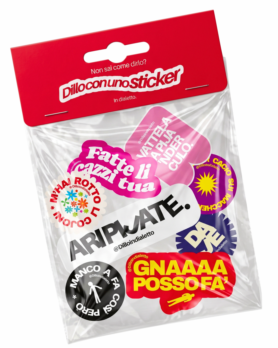 Pacco Sticker Roma