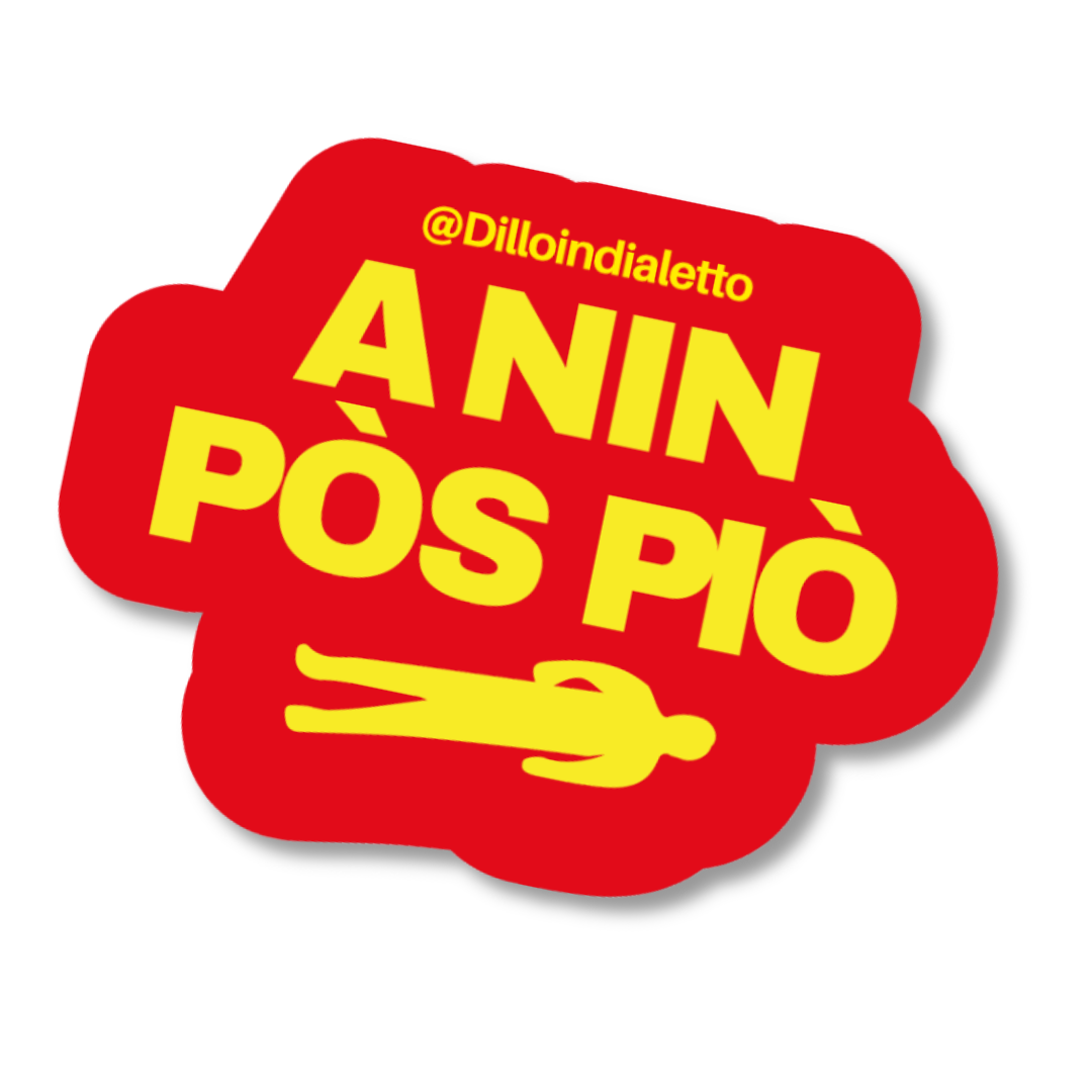 Sticker "A Nin Pos Pio"