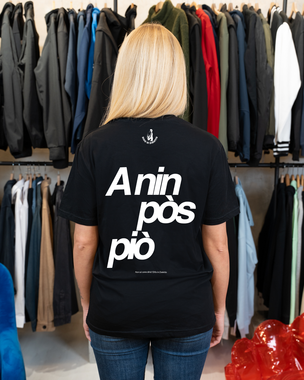 T-shirt A nin pos piò