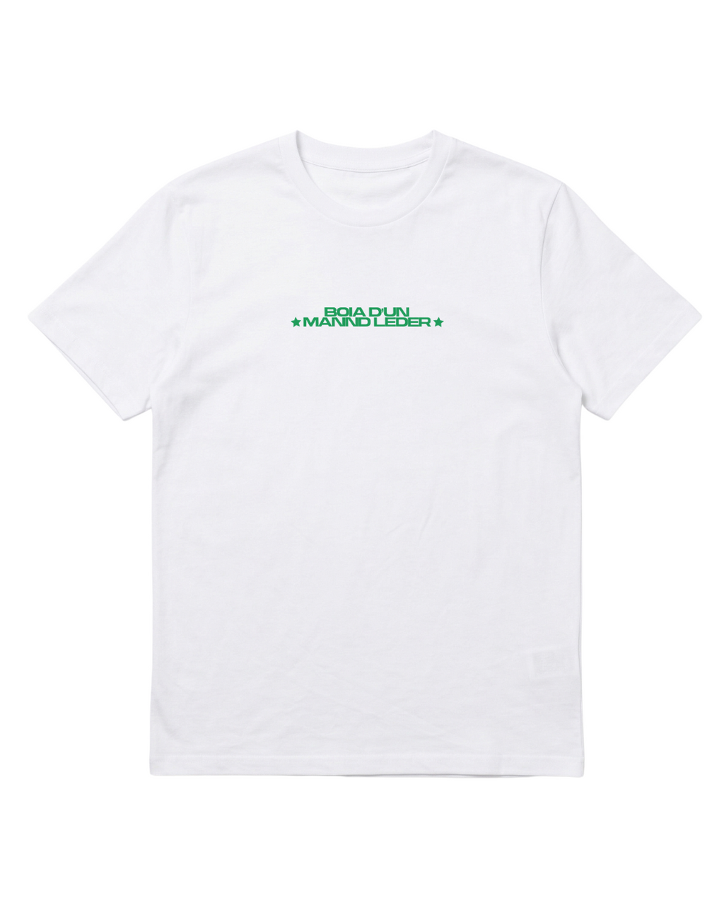 T-shirt Mannd Leder