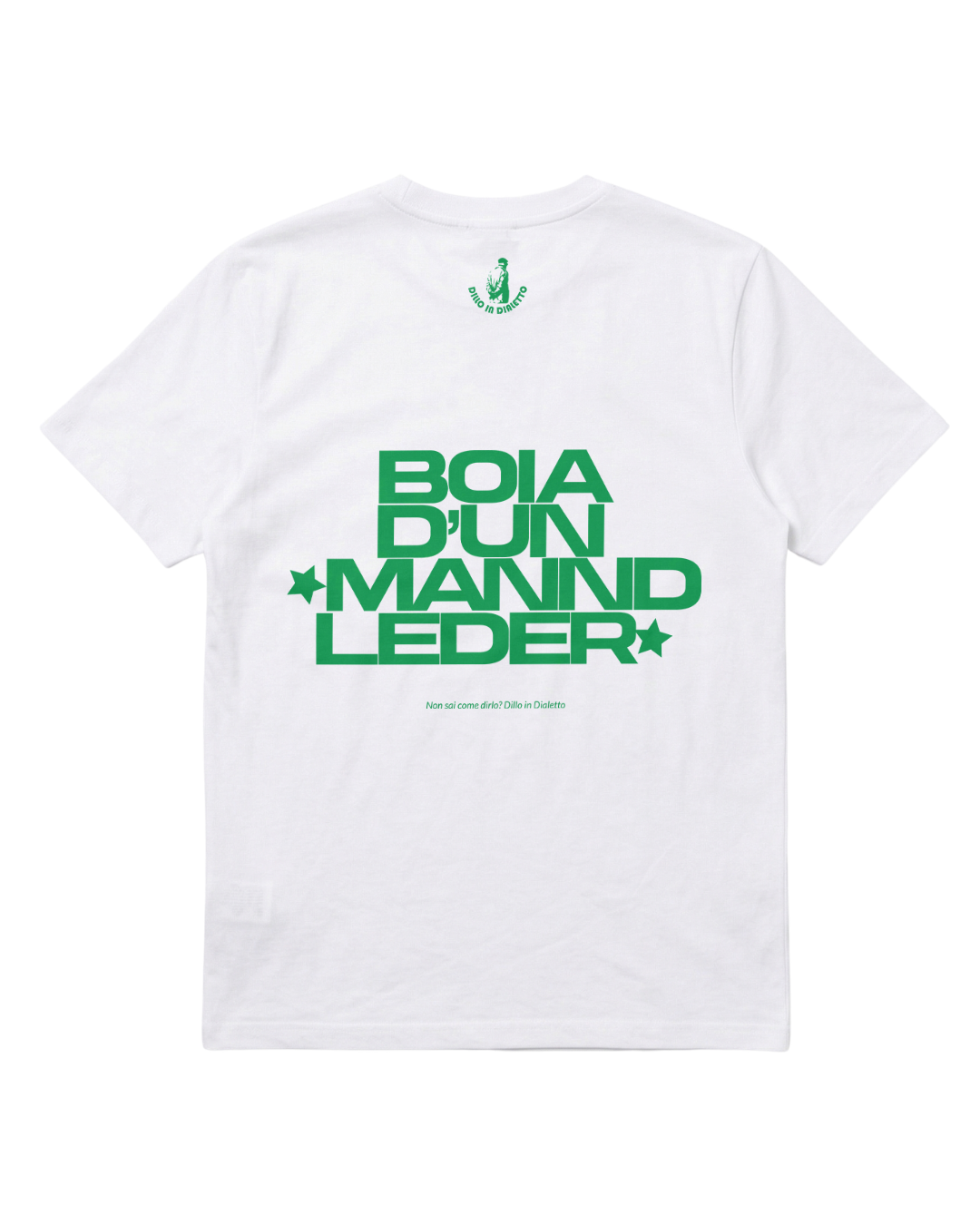 T-shirt Mannd Leder