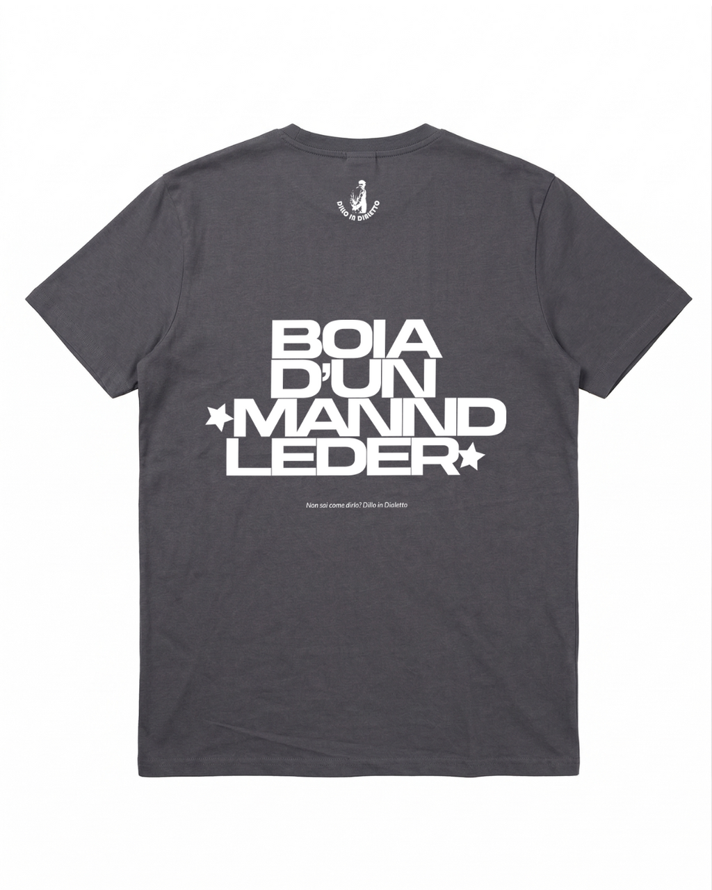 T-shirt Mannd Leder