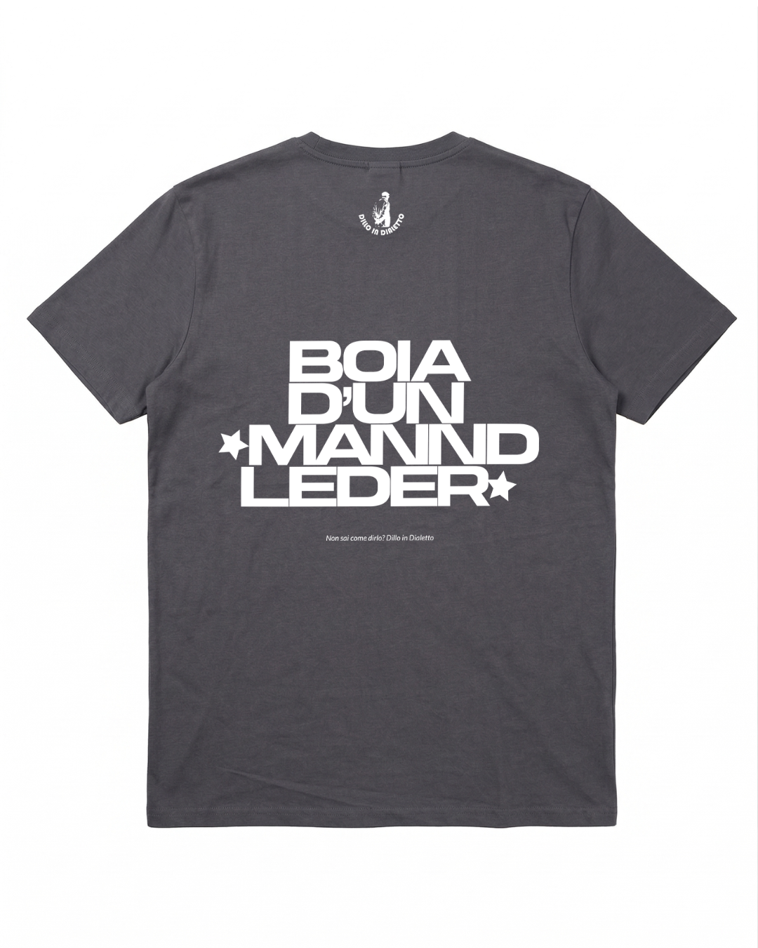 T-shirt Mannd Leder