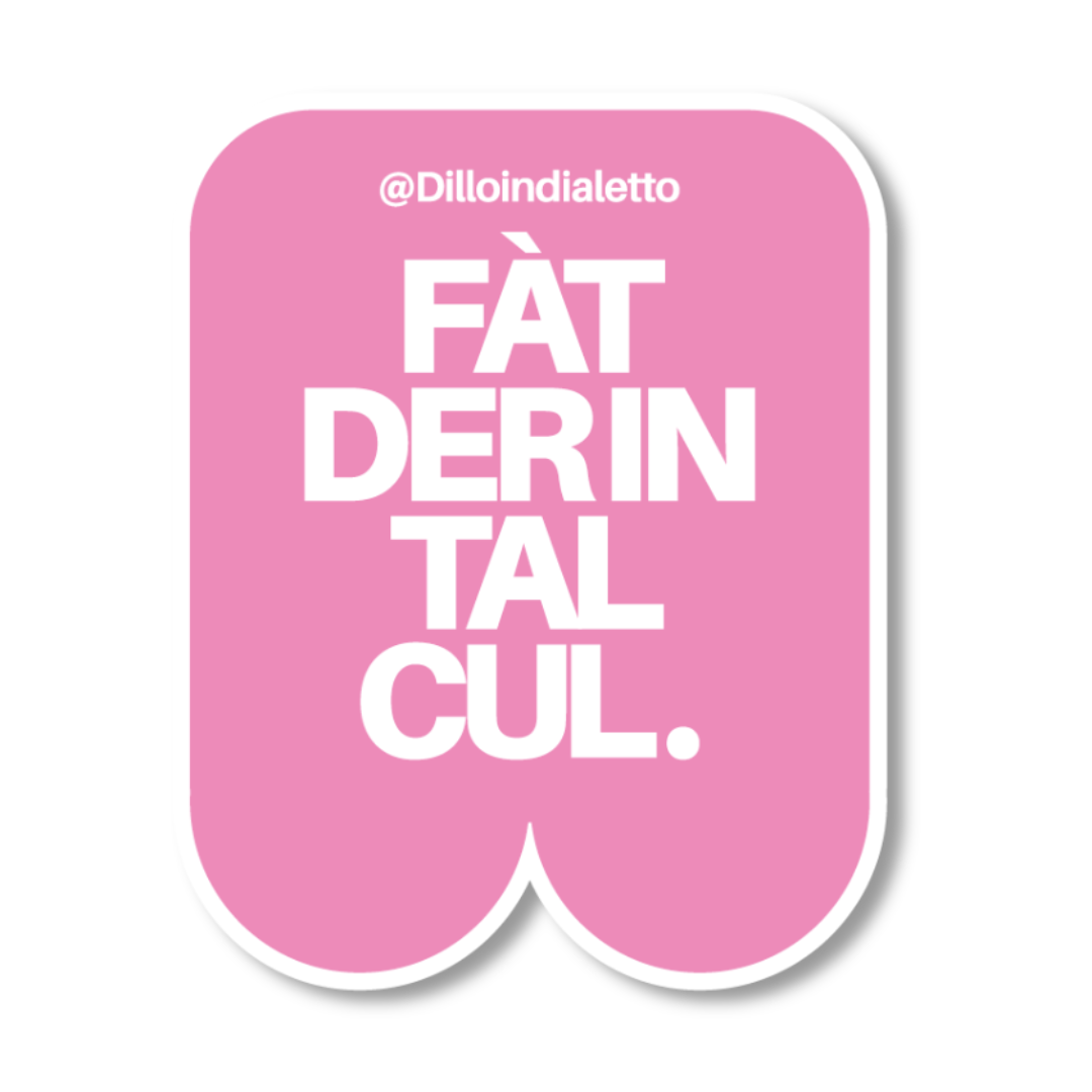 Sticker "Fat Der"
