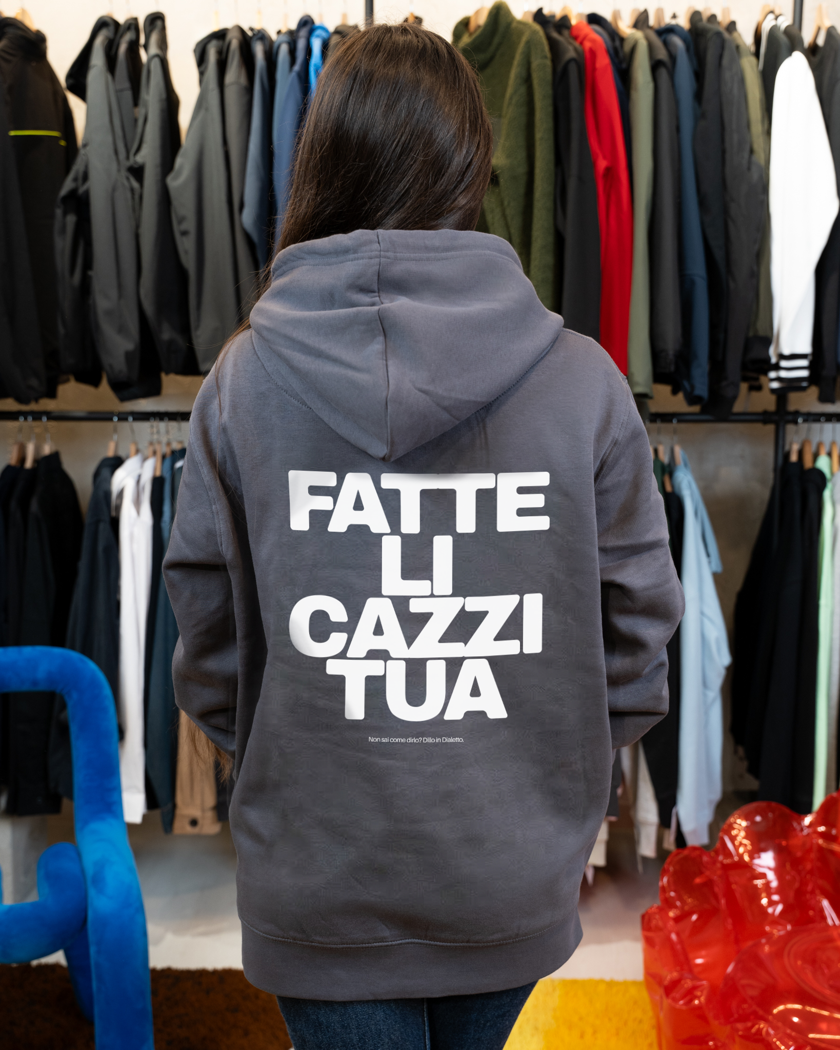 Felpa Fatte li Cazzi Tua