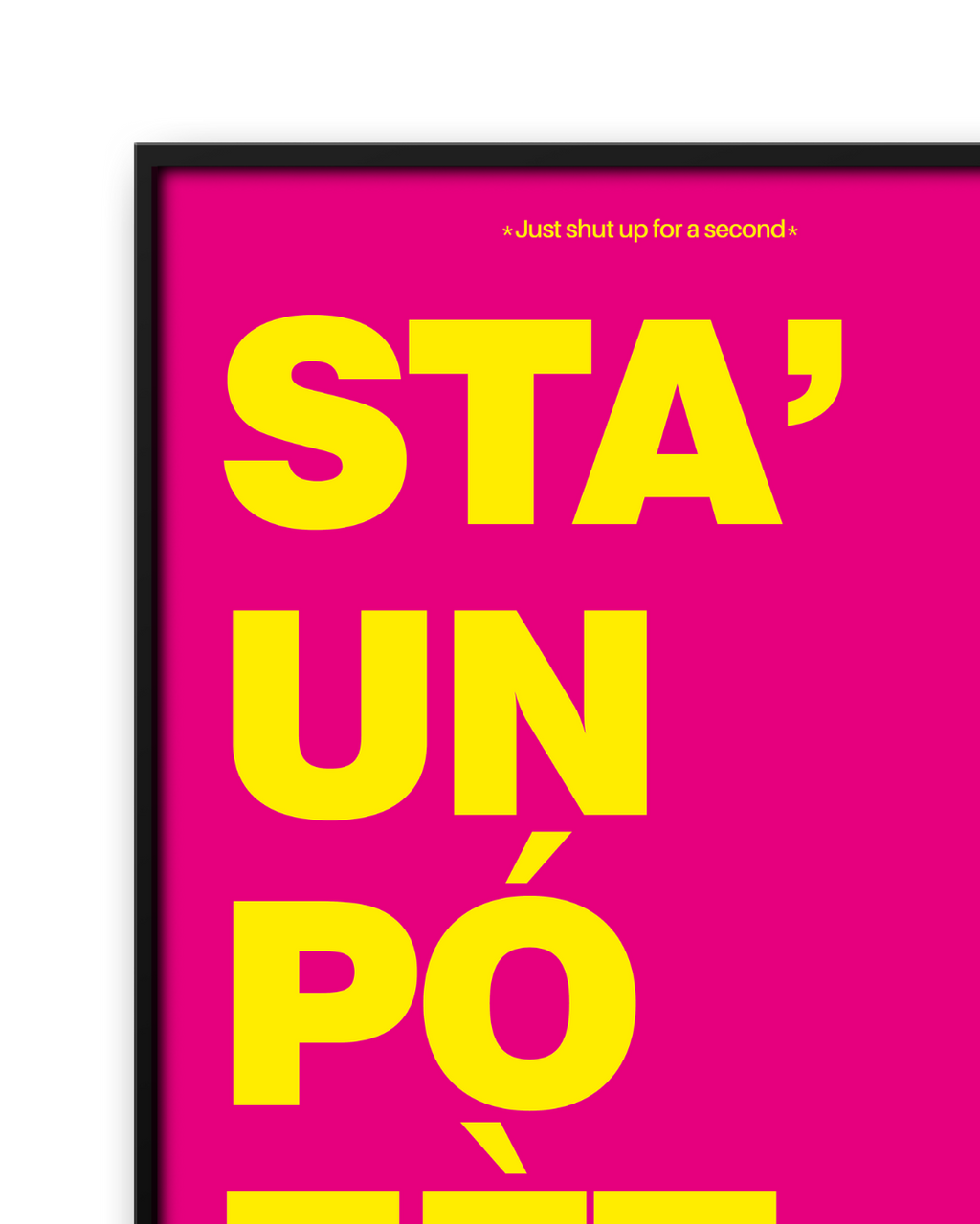 Sta un pò zet